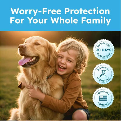 Rainlyx Flea & Tick Killer Spray for Dogs, Cats & Home – Natural Formula
