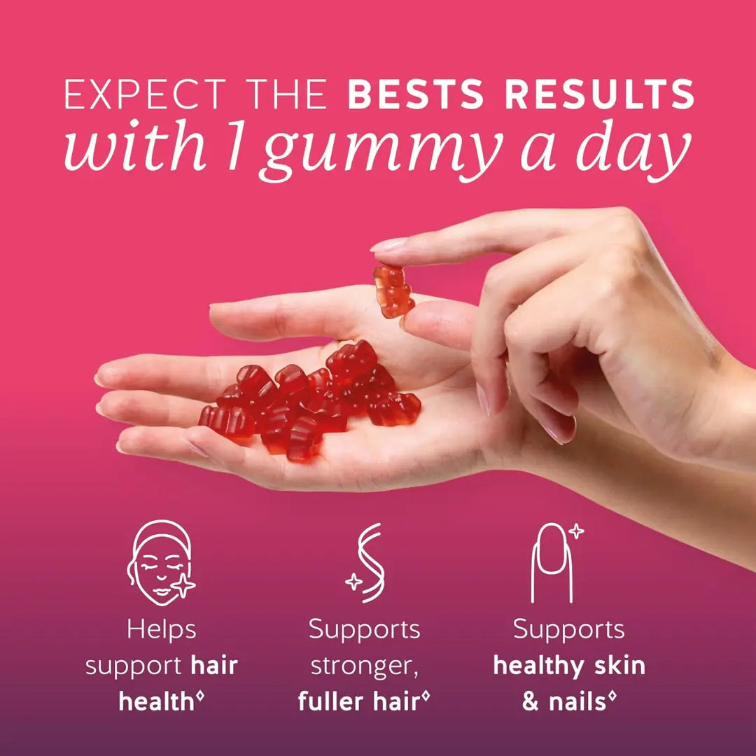 Rainlyx Biotin Hair Growth Gummies — Less Hair Loss, More Confidence