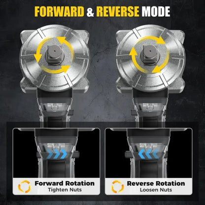 RAINLYX G9 3-in-1 Cordless Impact Wrench, Drill & Screwdriver — Brushless Motor, High-Torque Power Tool for Automotive Use