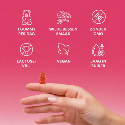 Rainlyx Biotine Haargroei Gummies — Minder Haaruitval, Meer Zelfvertrouwen