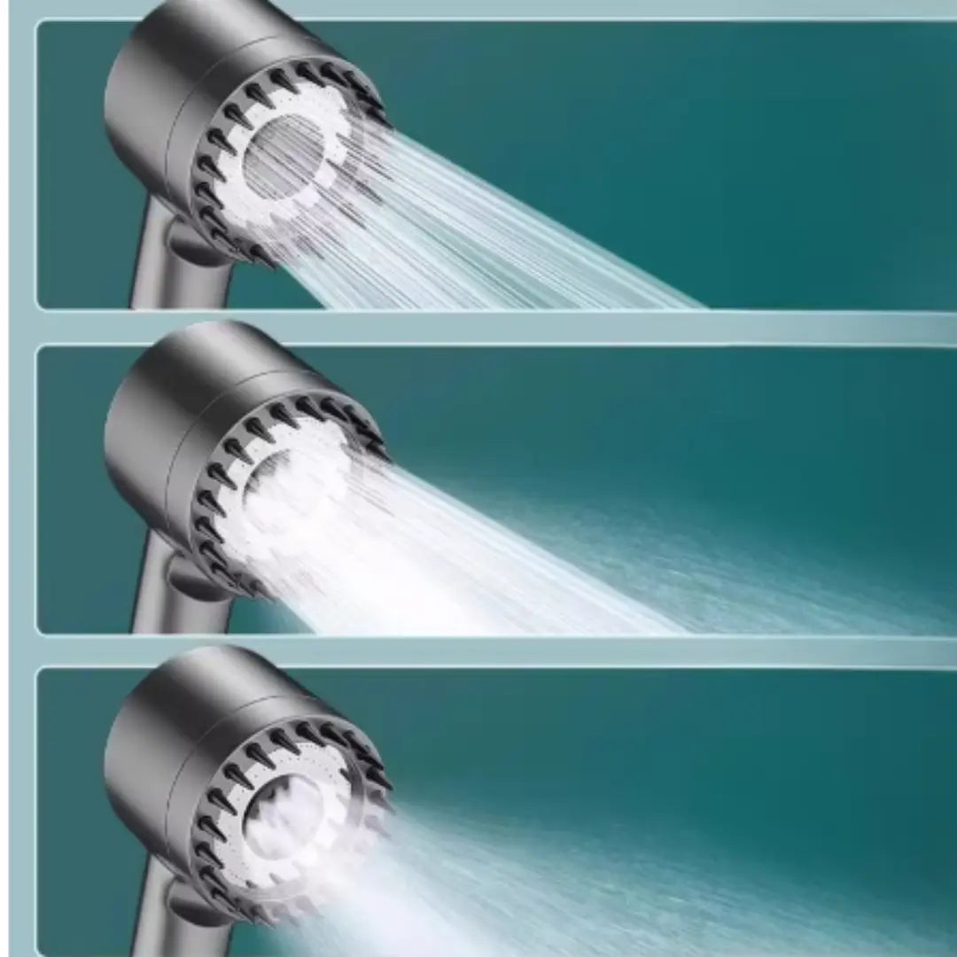 Rainlyx Filtered Shower Head with Handheld, High Pressure Water Flow Multiple Modes,Power Wash for Hard Water, with ON/OFF Switch for Pets Bath