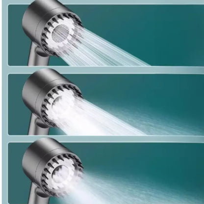 Rainlyx Filtered Shower Head with Handheld, High Pressure Water Flow Multiple Modes,Power Wash for Hard Water, with ON/OFF Switch for Pets Bath